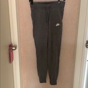Dark Gray Nike joggers